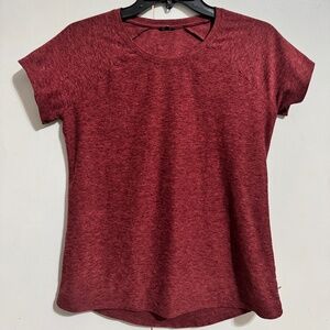 Oiselle Women’s Performance Running Shirt – Size 6 – Maroon Heather